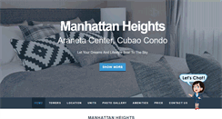 Desktop Screenshot of manhattanheightcubao.com